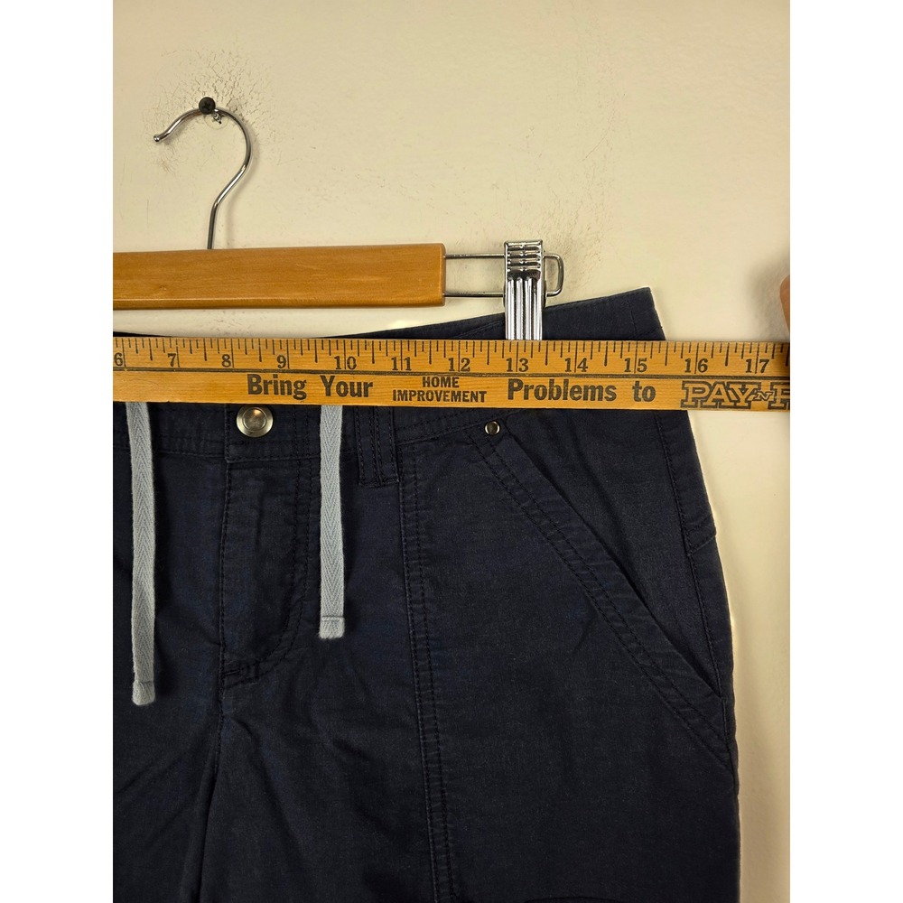 Title Nine Clamber Pants Women 6 Navy Blue Cotton Nylon Stretch Hiking TN-230935 - Picture 8 of 10
